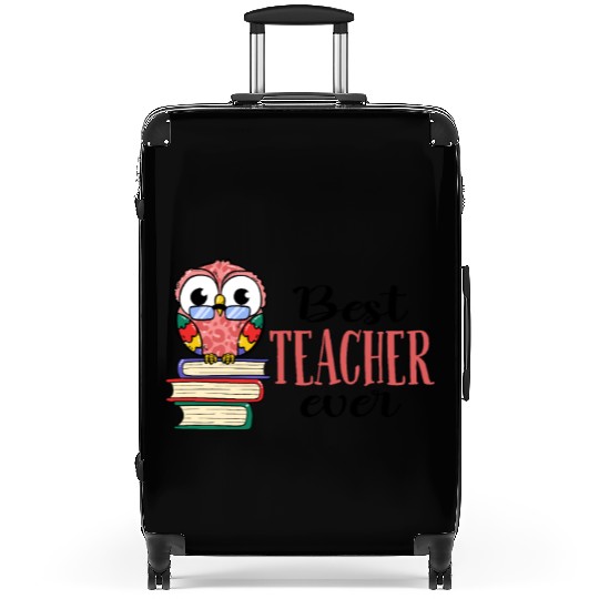 Best Teacher Ever Owl Books Teaching Suitcases