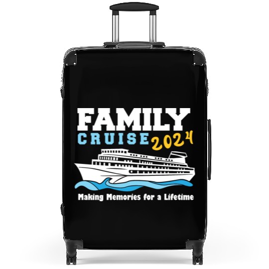 Family Cruise 2024 Cruising Tour Voyage Matching Suitcases