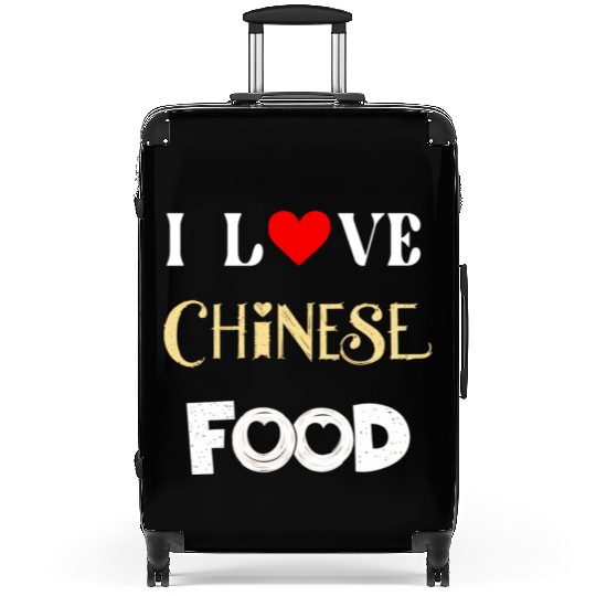 I Love Chinese Food Suitcases