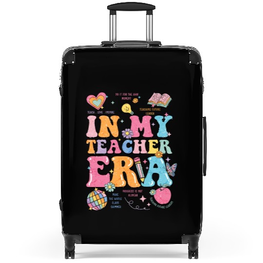 In My Teaching Era Teacher Appreciation Suitcases