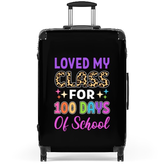 Loved My Class for 100 Days of School Valentines Suitcases