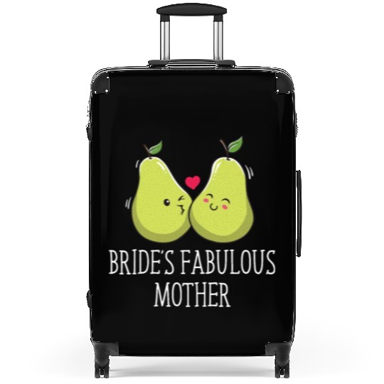 Brides Fabulous Mother Mother of the Bride Wedding Suitcases