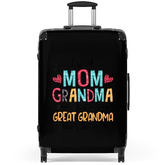 I'm A Mom Grandma And A Great Grandma Mother's Day Suitcases
