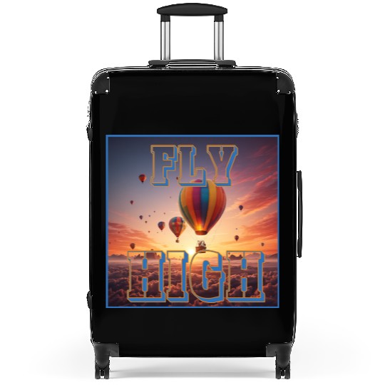 Novelty Fly High Suitcases