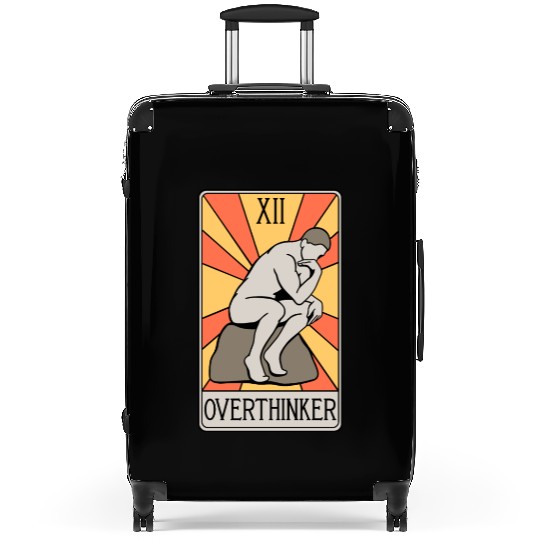 Overthinker Tarot Card - Introvert - Anxiety Suitcases