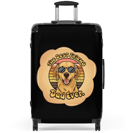 the best friend love dog friendly pap Suitcases