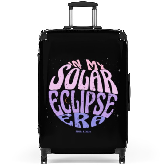 In My Solar Eclipse Era Groovy April 8th 2024 Suitcases