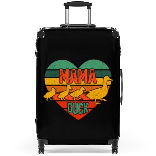 Mama Duck 3 Ducklings Duck Mom Mother's Day Suitcases