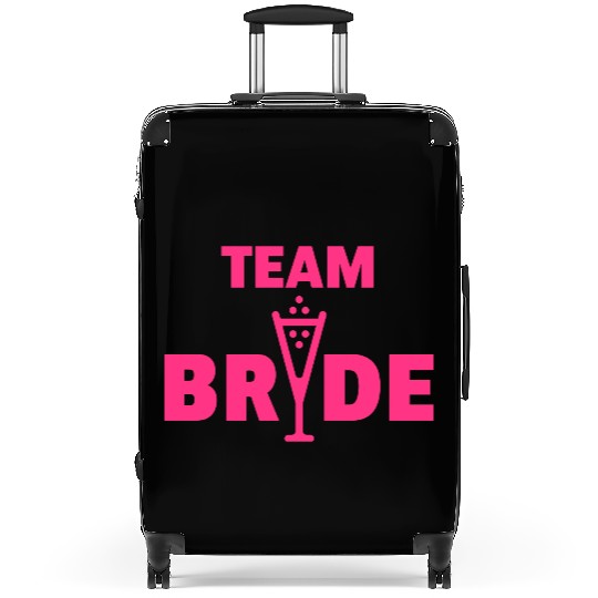 Team Bride Bubbly (Hen Night Bachelorette Party P) Suitcases