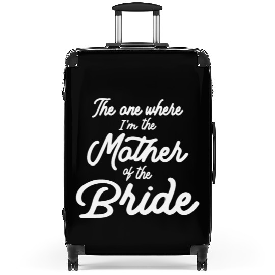The Mother of the Bride Bridal Party Suitcases
