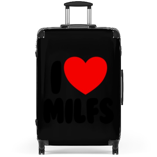 I Love MILFS Red Heart Love Hot Moms I Love MILFS Suitcases