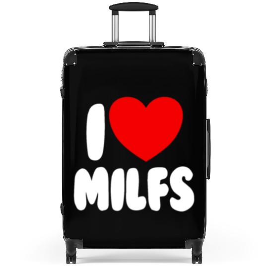 I Love MILFS Red Heart Love Hot Moms I Love MILFS Suitcases