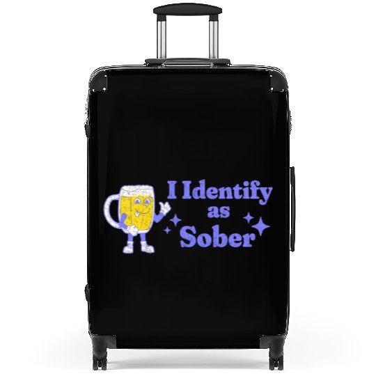 Beer I Identify As Sober Suitcases