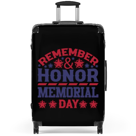 Memorial day ! respect for all Suitcases
