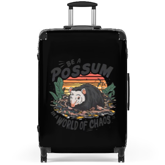 Be a Possum in a world of chaos Street Cats Squad Suitcases