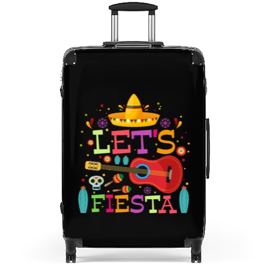 Lets Fiesta Cinco De Mayo Mexican Celebration 2024 Suitcases