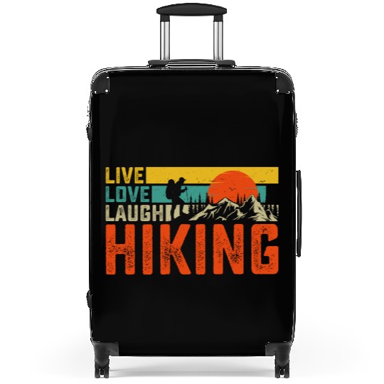 Live love laugh hiking Suitcases