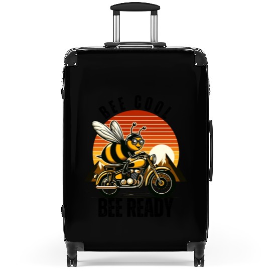 bee cool bee ready Suitcases
