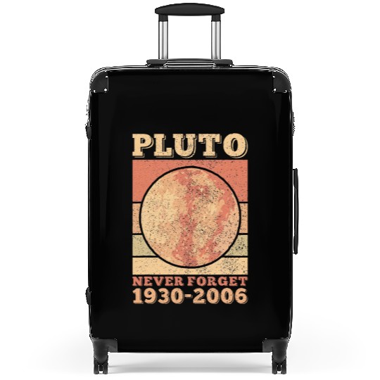 Pluto Never Forget Space Science Astronomy Suitcases