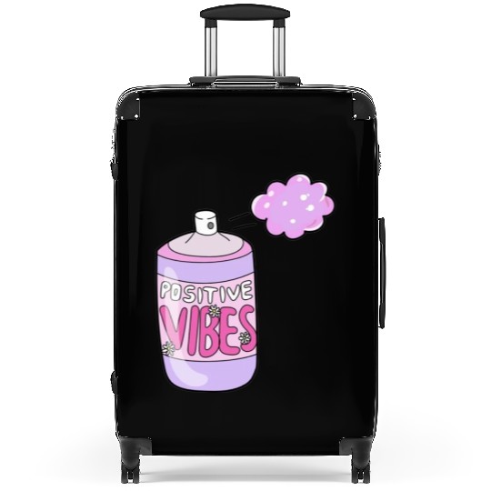 stay positive,stay cool Suitcases