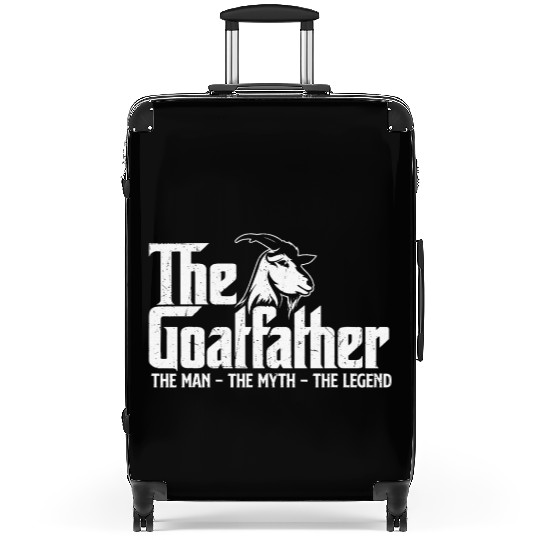 The Goatfather Goat Owner Animal Farmer Rancher Suitcases