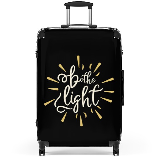 Be the light Suitcases