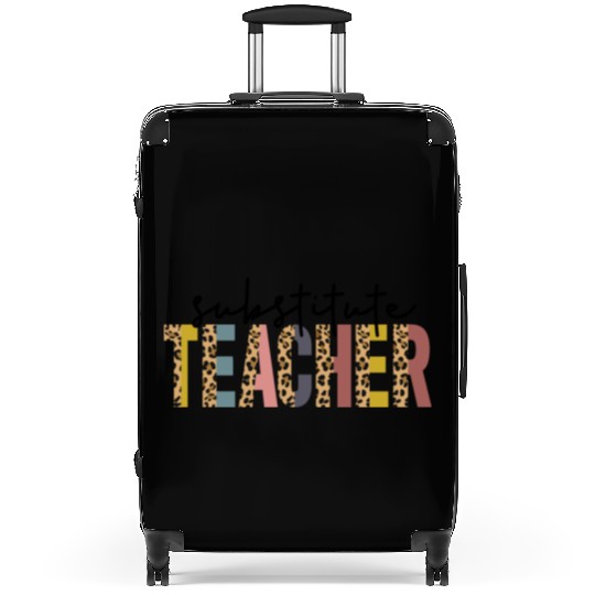 Substitute Teacher Back To School Sub Teacher Suitcases