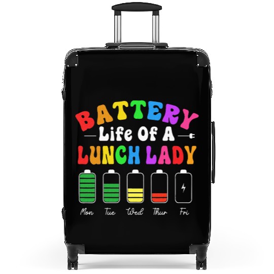 Battery Life Of A School Lunch Lady Cafeteria Suitcases