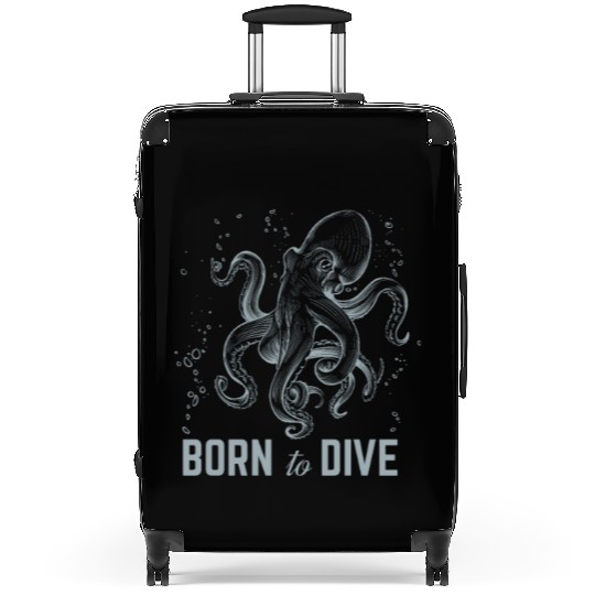 Octopus Ocean Animal Lover - Kraken - Cephalopod Suitcases