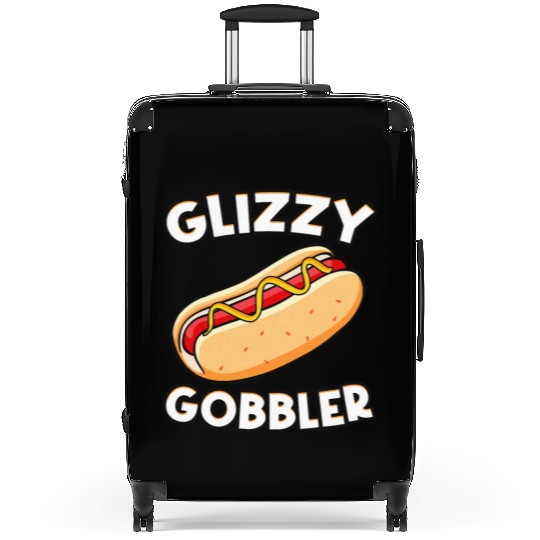 Hot Dog Glizzy Gobbler Number One Glizzy Gladiator Suitcases