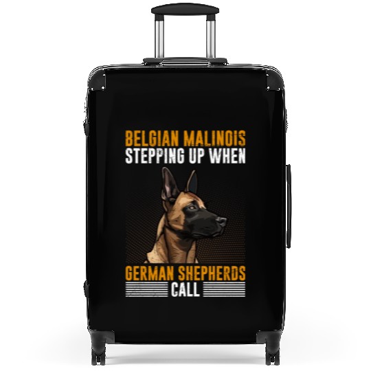 BELGIAN MALINOIS STEPPING UP WHEN SHEPHERDS CALL Suitcases