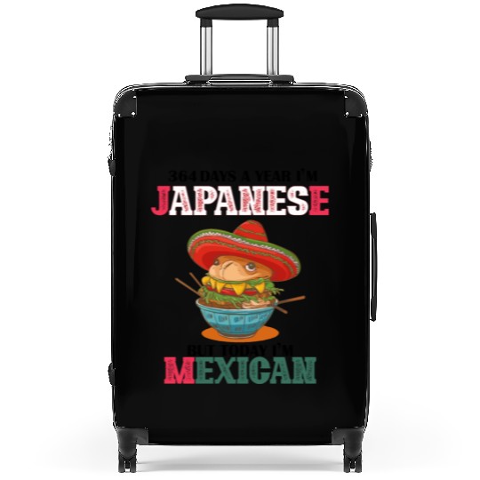 Days japanese Today Mexican Cinco De Mayo ramen Suitcases