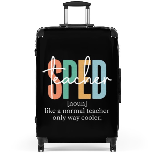 Special Education Sped Teacher Definition Suitcases