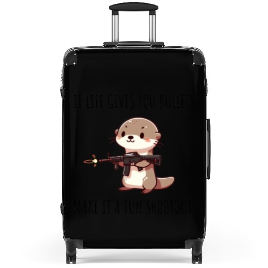 Machine Gun otter Suitcases