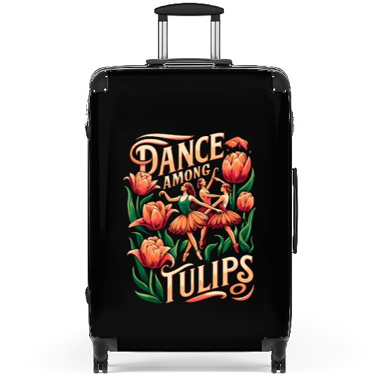 Tulips Tulip Flower Yes I Talk To Tulips Suitcases