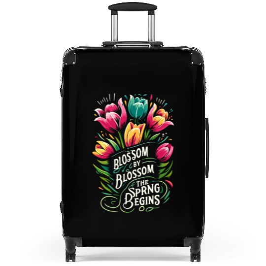 Tulips Tulip Flower Yes I Talk To Tulips Suitcases