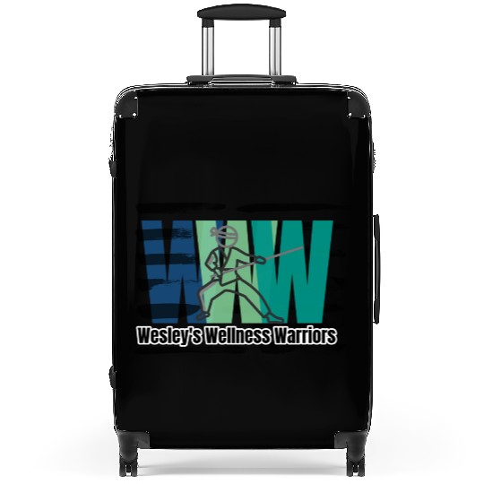 Wesley's Wellness Warriors - First Steps Fundraise Suitcases