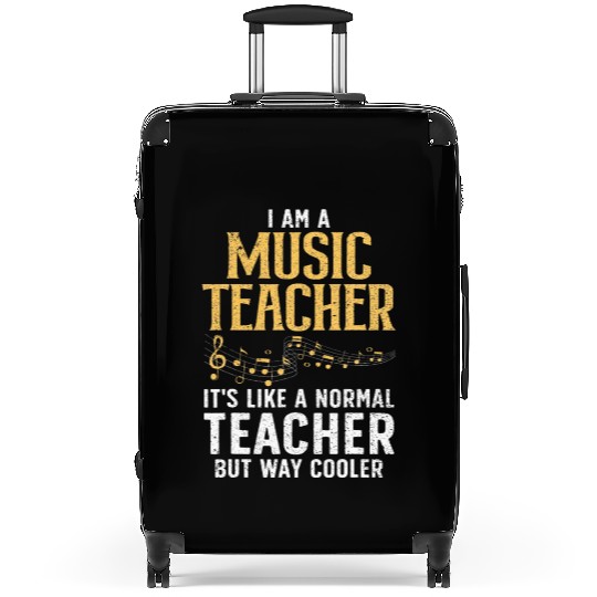 Cool Music Teacher Art School Orchestra Suitcases