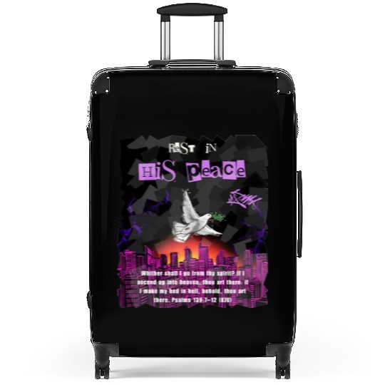 Rest In His Peace Suitcases