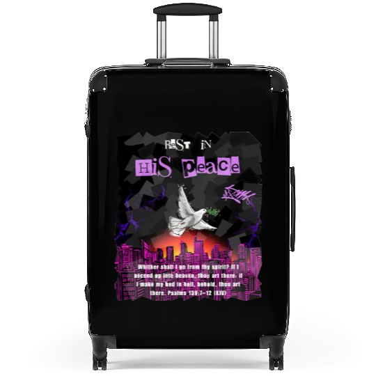 Rest In His Peace Suitcases