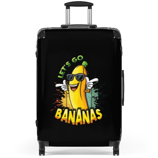 Fun Cool Banana Meme Let Us Go Banana Suitcases