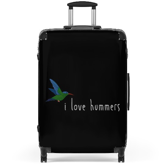 I Love Hummers Awesome Hummingbird Lover Suitcases