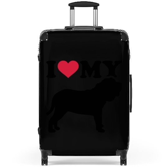 I love my Neapolitan Mastiff Suitcases