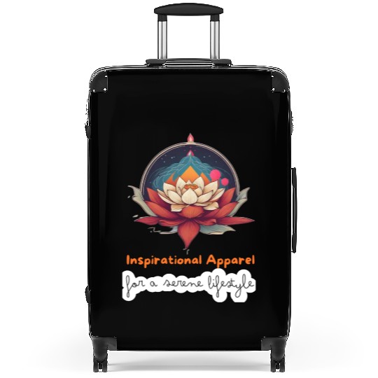 Inspirational Apparel for a Serene Lifestyle Suitcases