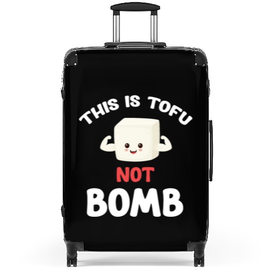 This Is Tofu Not Bomb Tempeh Asian Broccoli Suitcases