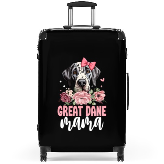 Great Dane Mom Suitcases