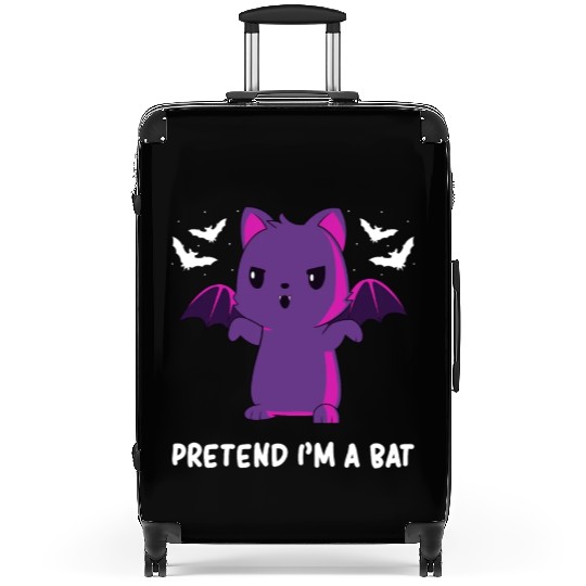 Halloween - Halloween Cat - Halloween Bat Suitcases