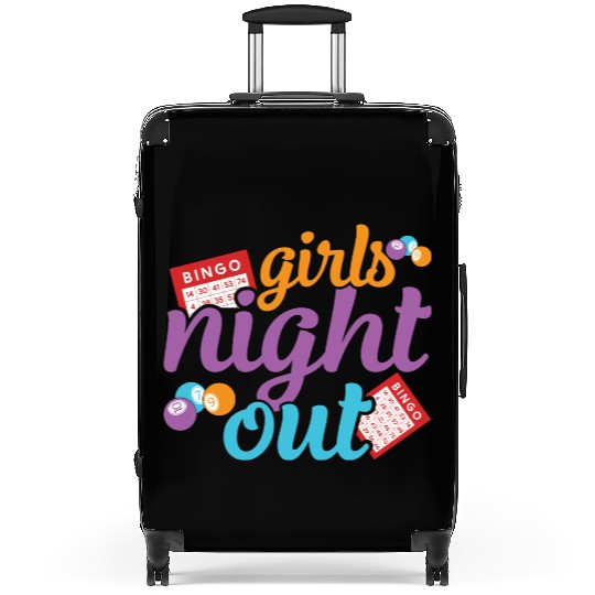 Girls Night Out Bingo Player Bingo Suitcases