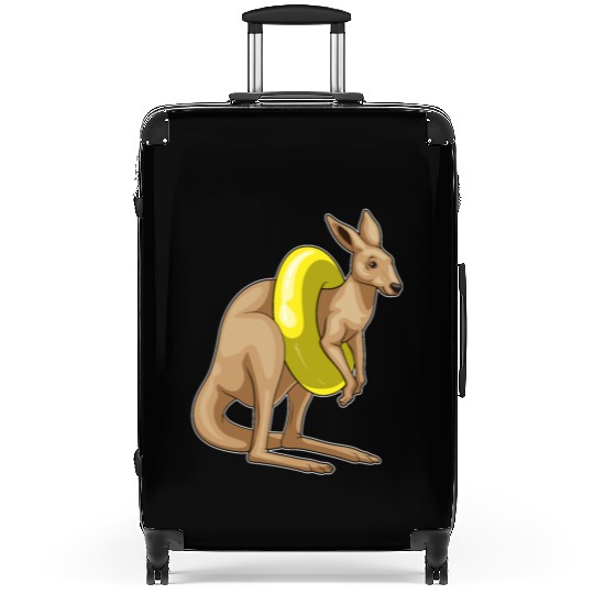 Kangaroo Swimming Swim ring Suitcases