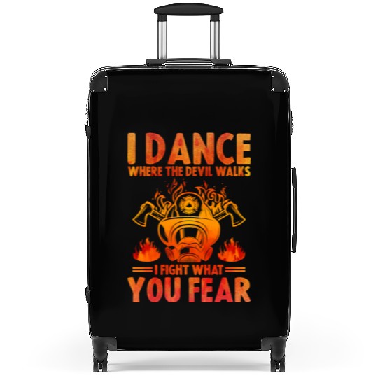 Fire Firetruck Firefighter Fireman Firefighting Suitcases
